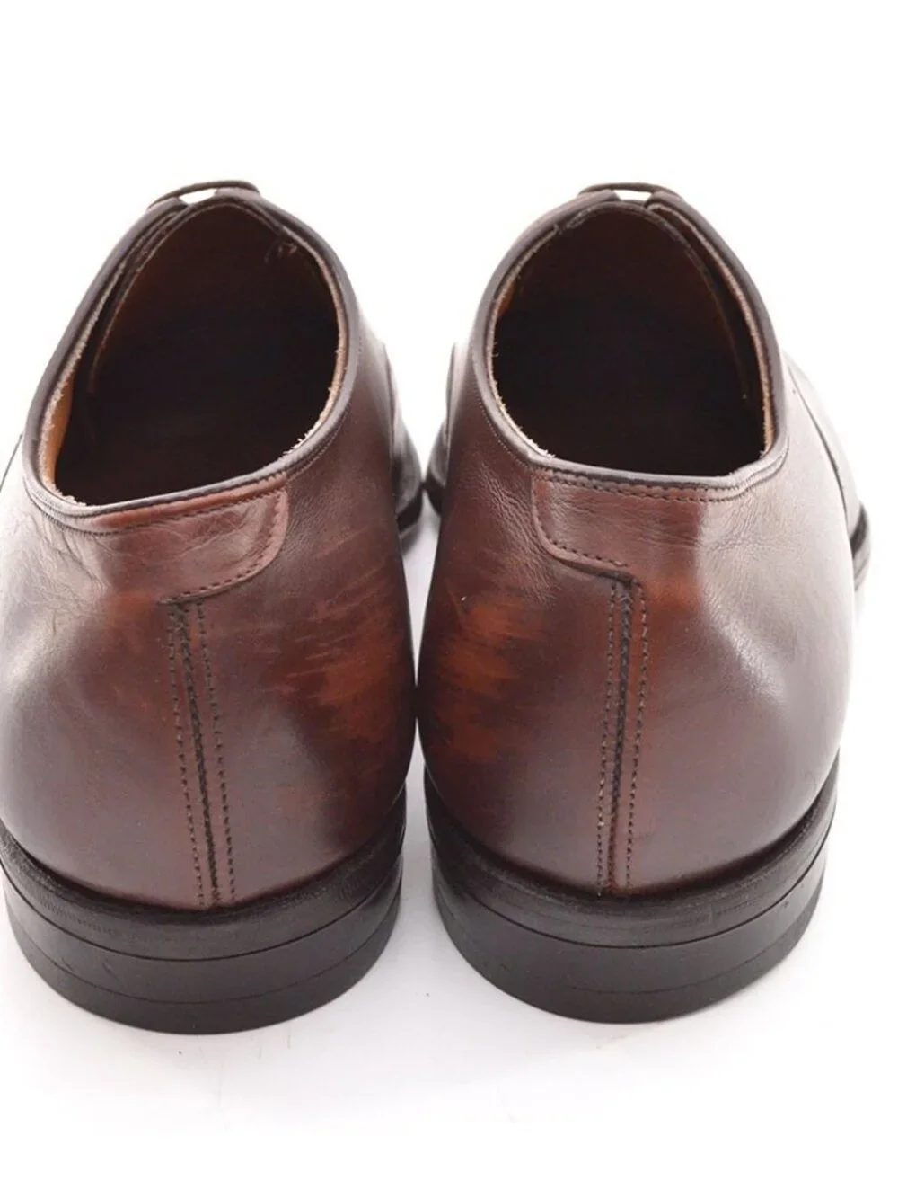 Men Johnston & Murphy Aristocraft USA Cap Toe Business Oxfords 10.5 C Vintage